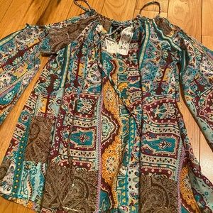 Boho style top